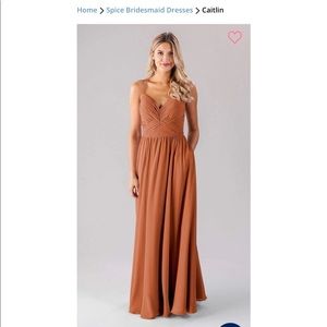 Kennedy blue bridesmaid dress “spice” size 2